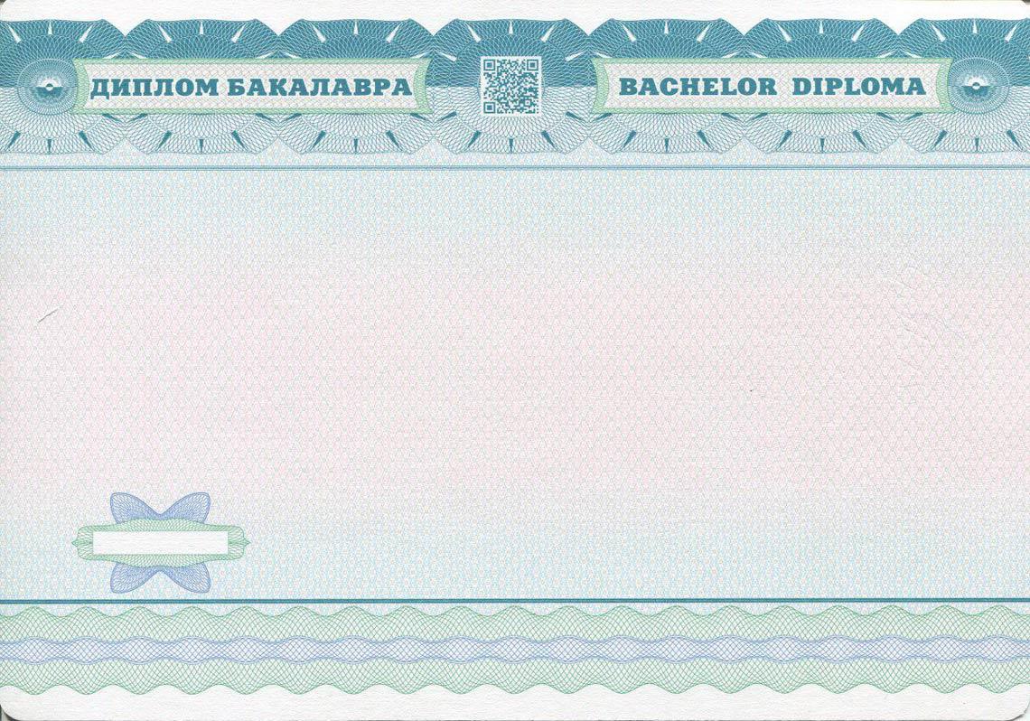 Украинский Диплом Бакалавра в Димитровграде 2014-2025 обратная сторона